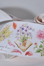 Pre-cut Petal Post Wide Washi/PET Tape