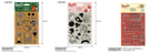 Three Kodomo no Kao Snoopy clear stamp sheets side by side: Coffee House, Naturally Sweets and Snoopy Journal