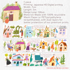 Pre-cut Aurora House Wide Washi/PET Tape