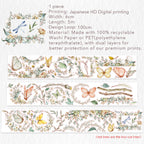 Pre-cut Zephyr Bloom Wide Washi/PET Tape