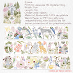 Pre-cut Eden's Garden Wide Washi/PET Tape