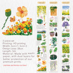 Spring Oasis Washi Tape Sticker Set