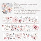Frostbloom Wide Washi/PET Tape