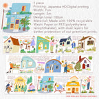 Pre-cut Bloom House Wide Washi/PET Tape