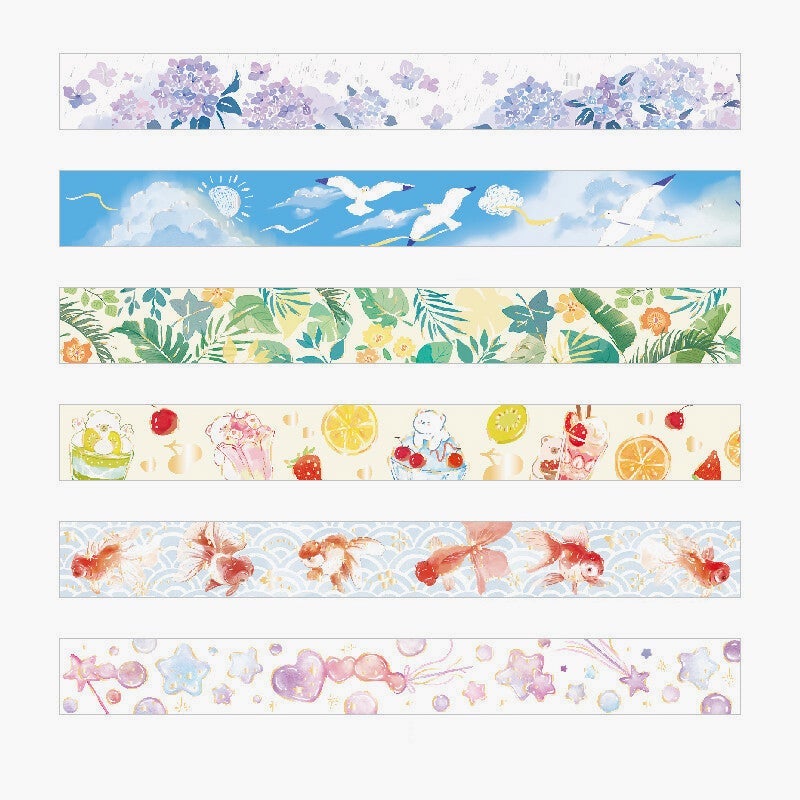 BGM Masking Tape - Tropical Leaves