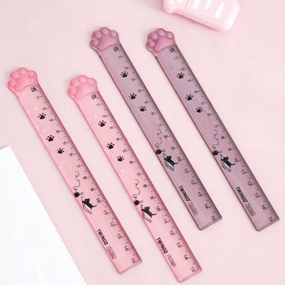 Glitter Paws Precision Ruler
