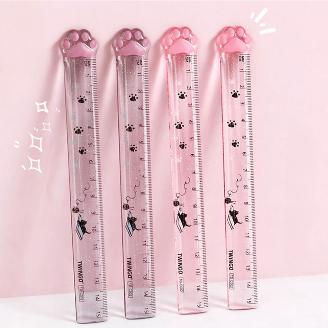 Glitter Paws Precision Ruler