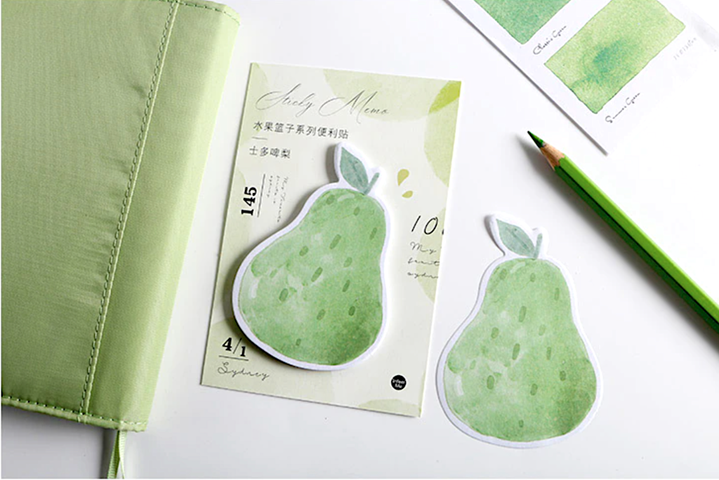 Fruit Shaped Sticky Notes