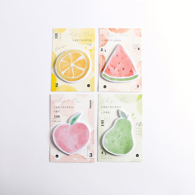 Fruit Shaped Sticky Notes