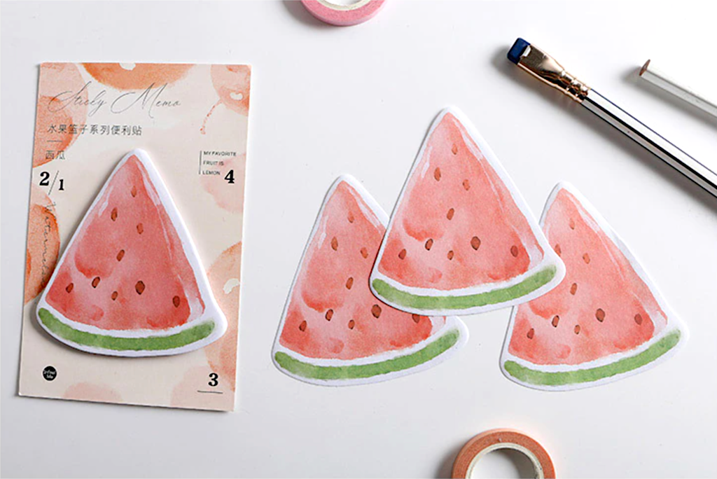 Fruit Shaped Sticky Notes