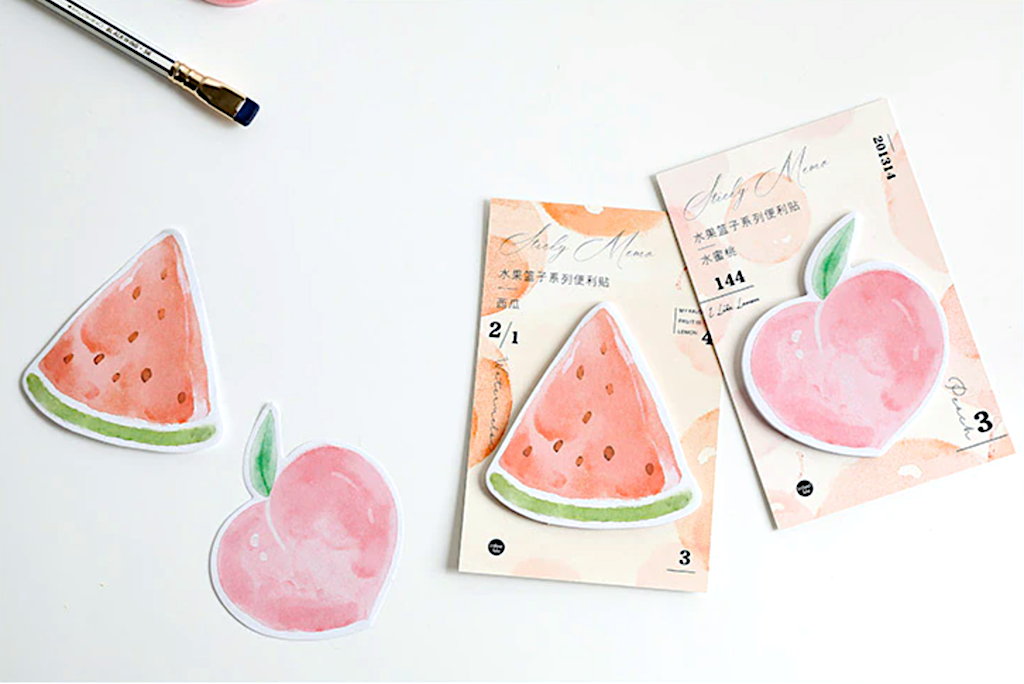 Fruit Shaped Sticky Notes