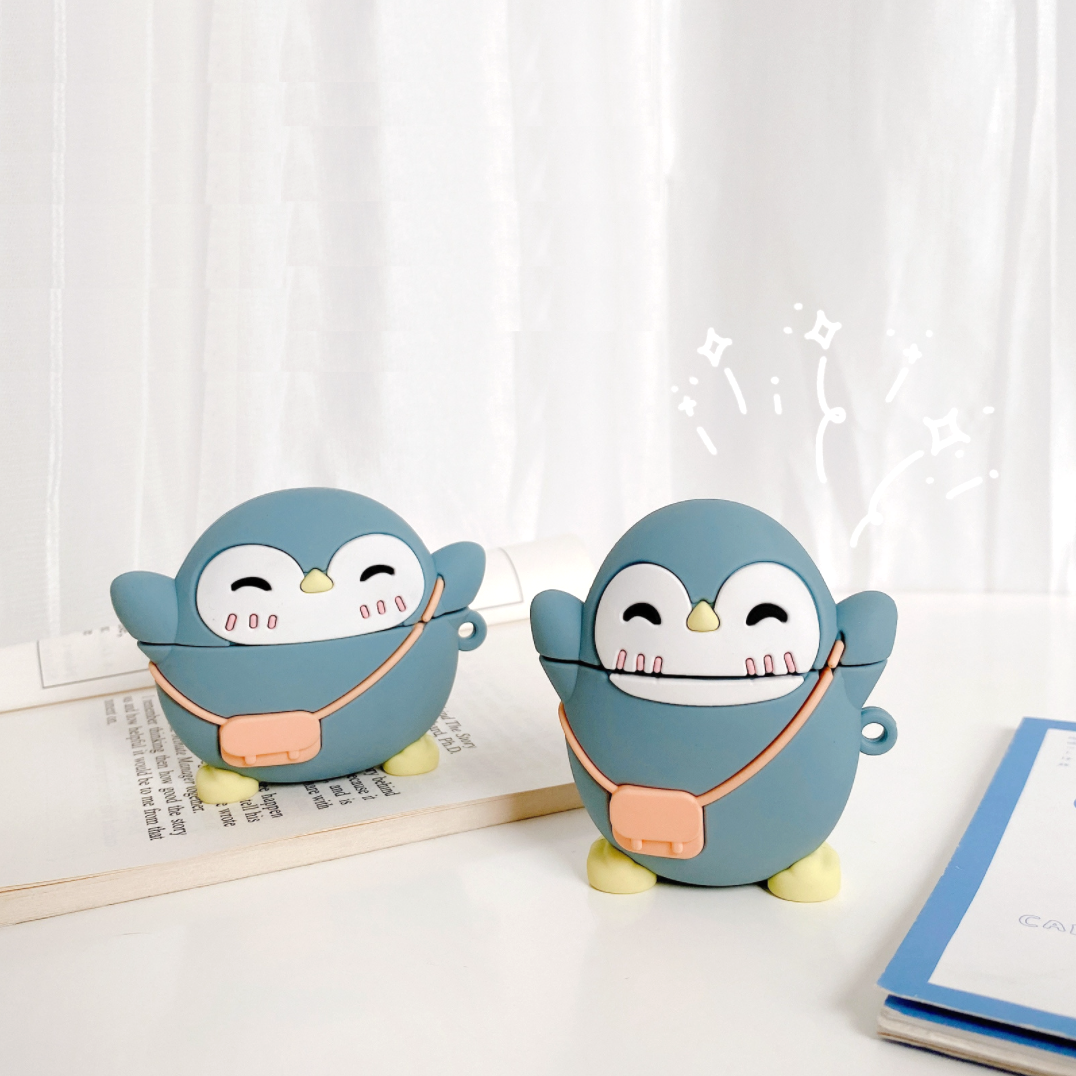 Happy Penguin AirPod Case