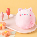 Kitty Bun Plush Toy Keychain