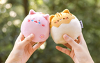 Kitty Bun Plush Toy Keychain