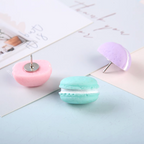 Kawaii Macaron Push Pins