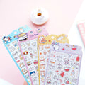 Nekoni Animals Love Food Stickers