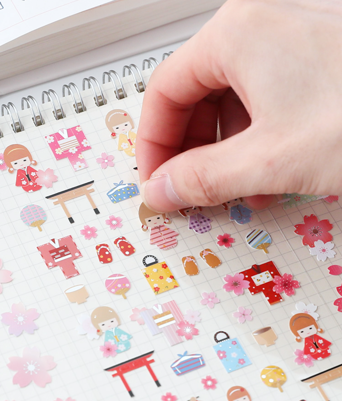 Nekoni Sakura Season Stickers