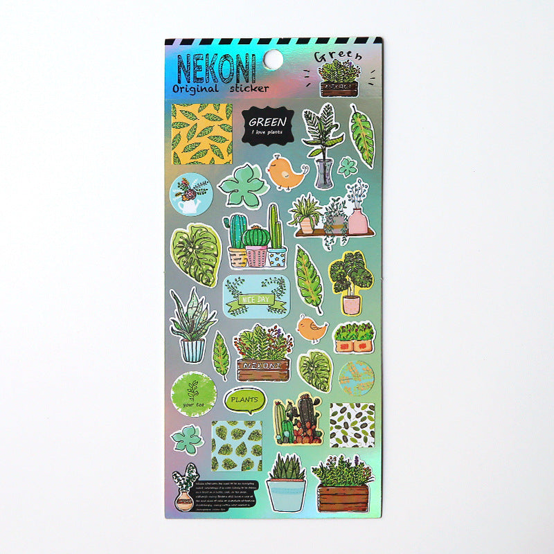 Nekoni Plant Stickers