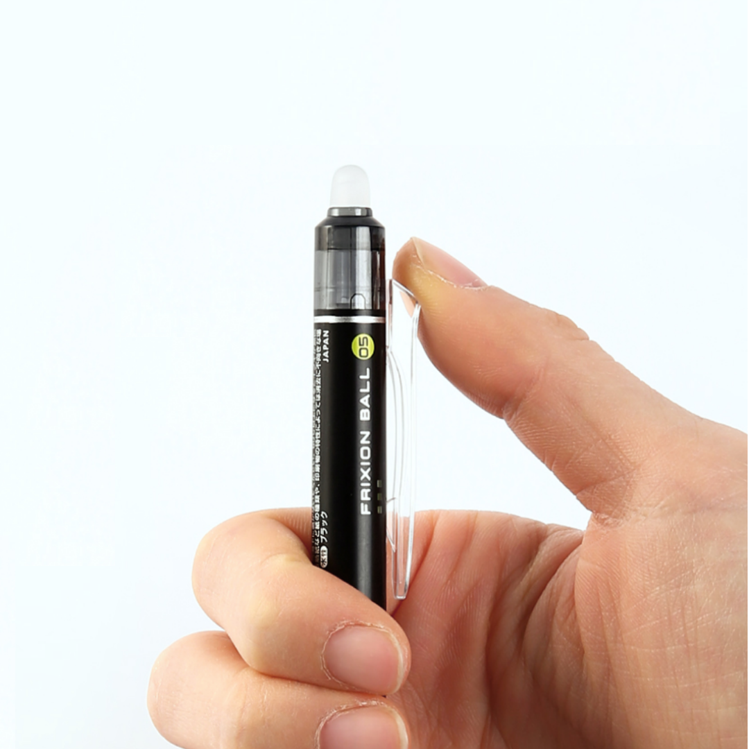Pilot FriXion Ball Knock Retractable Gel Pen - 0.5 mm - Block Check Series