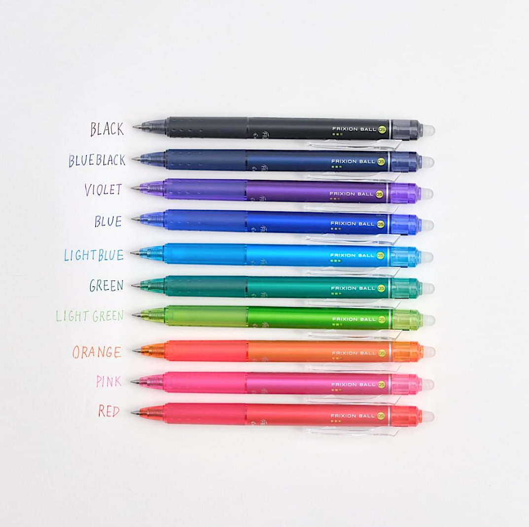 Pilot FriXion Ball Knock 05 Retractable Gel Pen