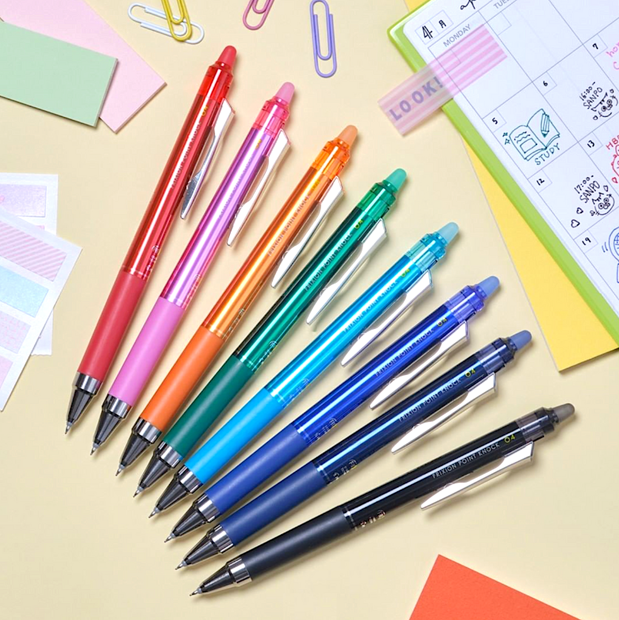 Pilot FriXion Ball Knock 04 Retractable Gel Pen