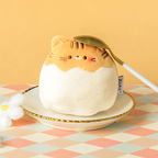 Kitty Bun Plush Toy Keychain
