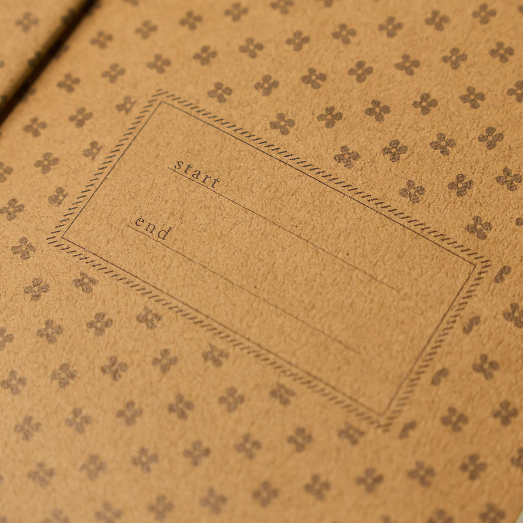 1 Day 1 Page Foil Stamped Clothbound MD Diary / MIDORI