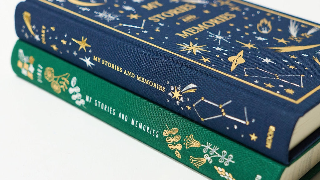 1 Day 1 Page Foil Stamped Clothbound MD Diary / MIDORI