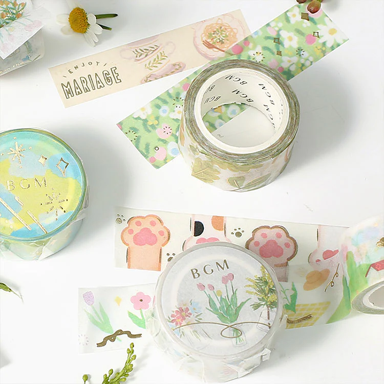 BGM Cat Paw Masking Tape