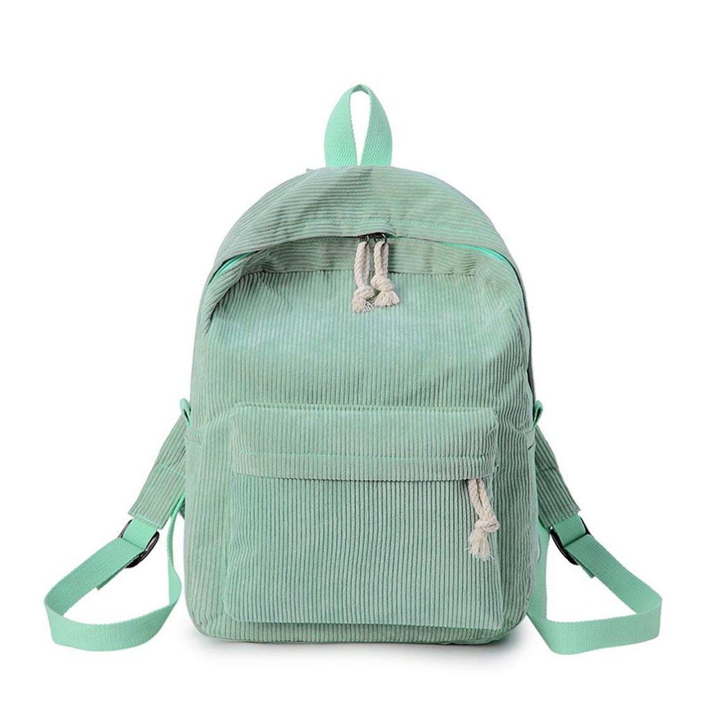 Classic Corduroy Backpack (6 Colors)