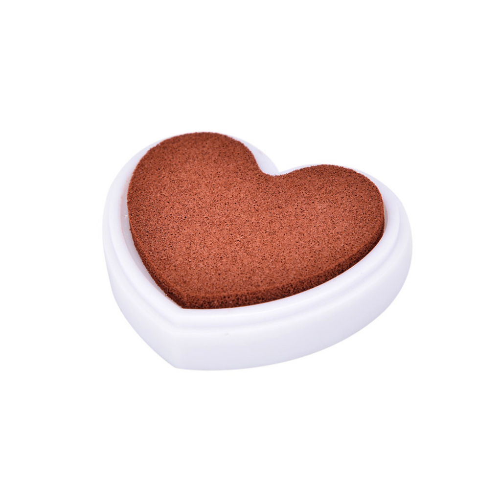 Classic Heart Shaped Ink Pad