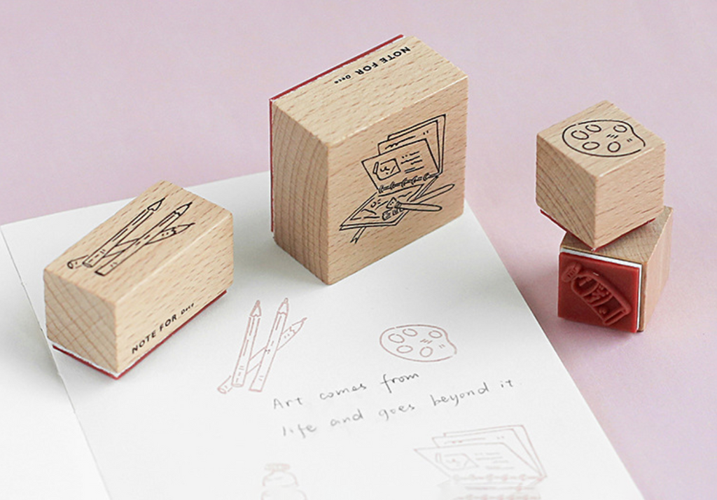 Creative Journaling Rubber Stamps