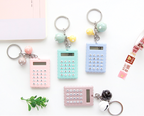 Kawaii Mini Calculator Keychain