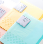 KOKUYO Pastel Cookie Clear Book - A4 - 30 Pockets