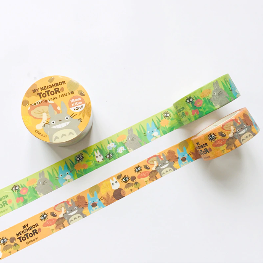 My Neighbor Totoro Washi Tapes - Summer & Autumn Set