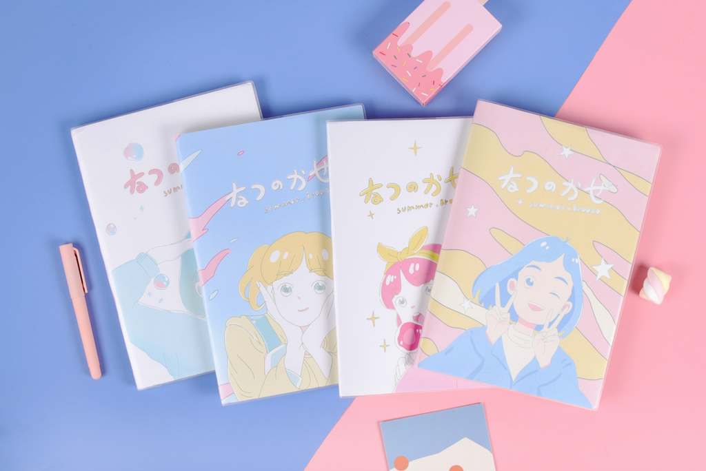 Natsu No Kaze Softcover Notebook - A6