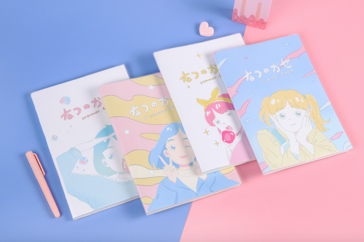 Natsu No Kaze Softcover Notebook - A6
