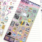 Nekoni Everday Life Stickers (5 Types)