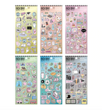 Nekoni Everday Life Stickers (5 Types)