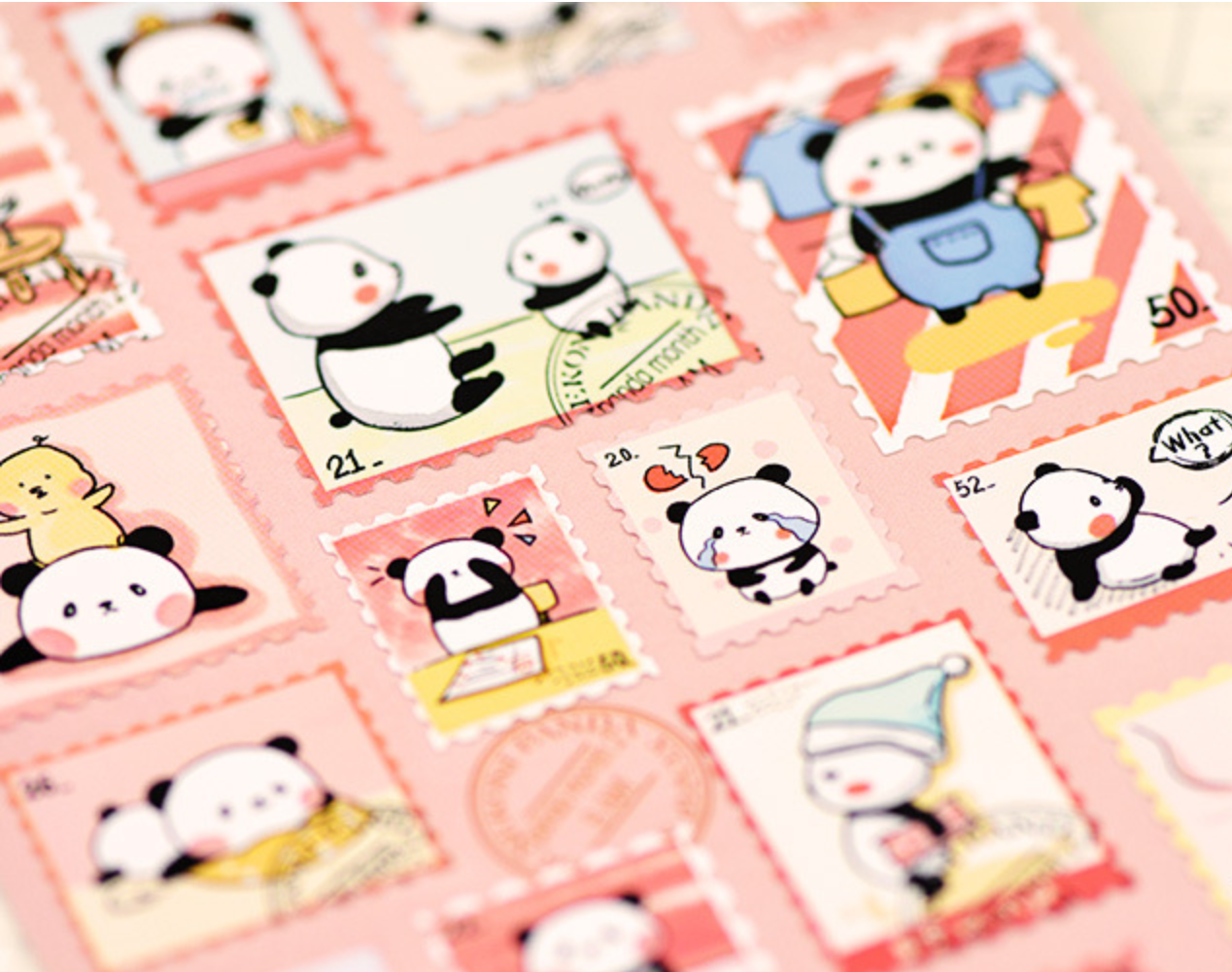 Nekoni Animal Stamp Stickers