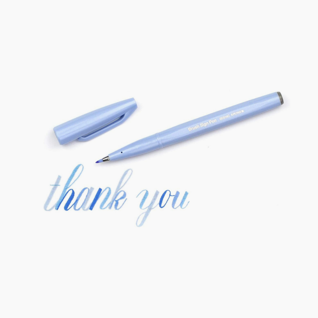 Pentel Fude Touch Brush Sign Pen - New Colors