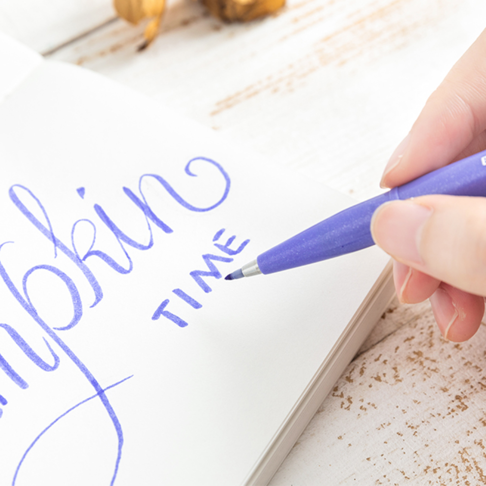 Pentel Fude Touch Brush Sign Pen - New Colors