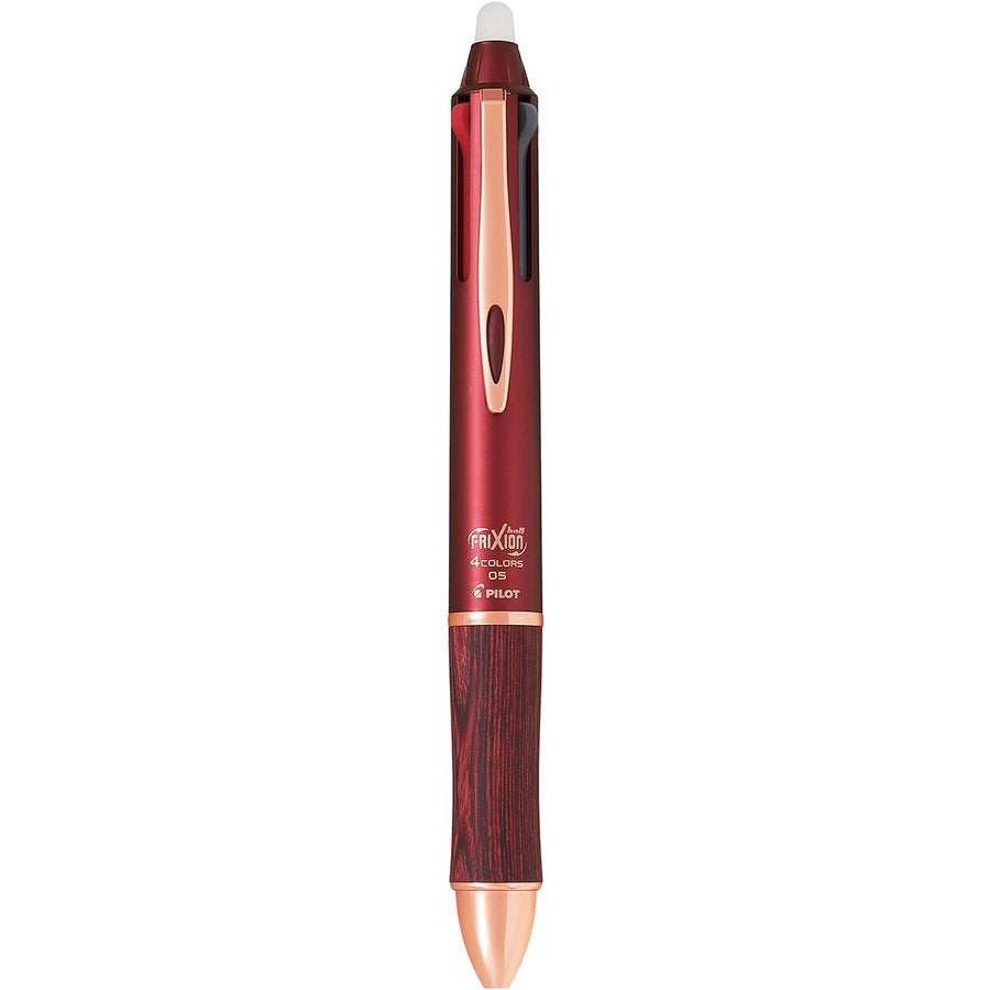 Pilot FriXion Ball 4 Wood 4 Color Multi Pen