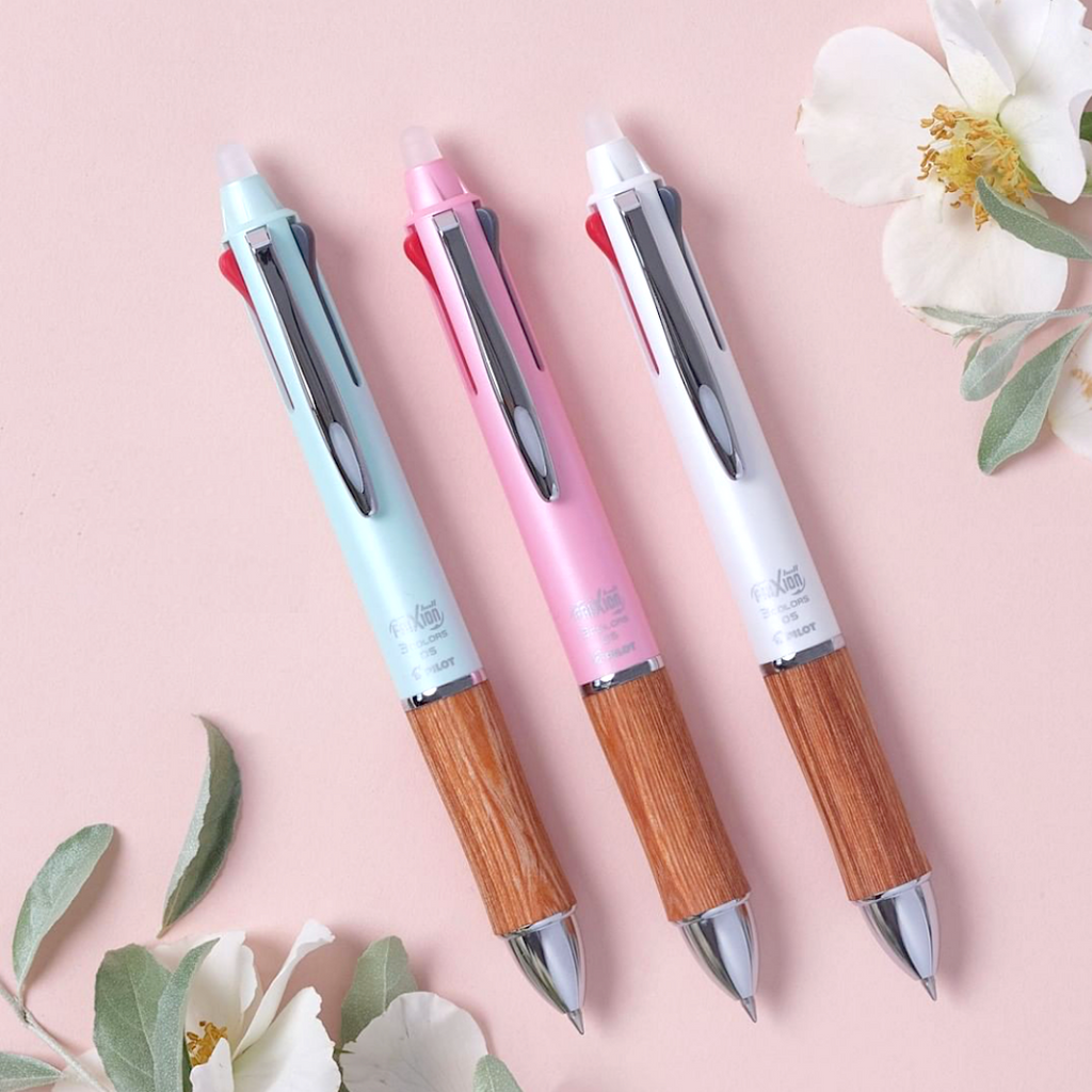 Pilot FriXion Ball 4 Wood 4 Color Multi Pen