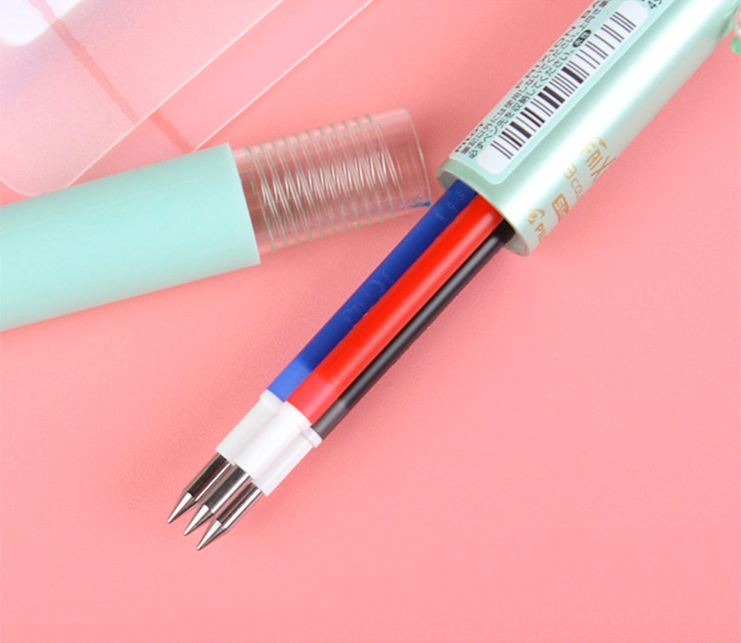 Pilot FriXion Ball Slim 3 Color Erasable Multi Pen - 0.38 mm