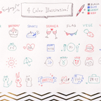 Pilot Frixion Ball Slim Gel Pen - Non-color Series