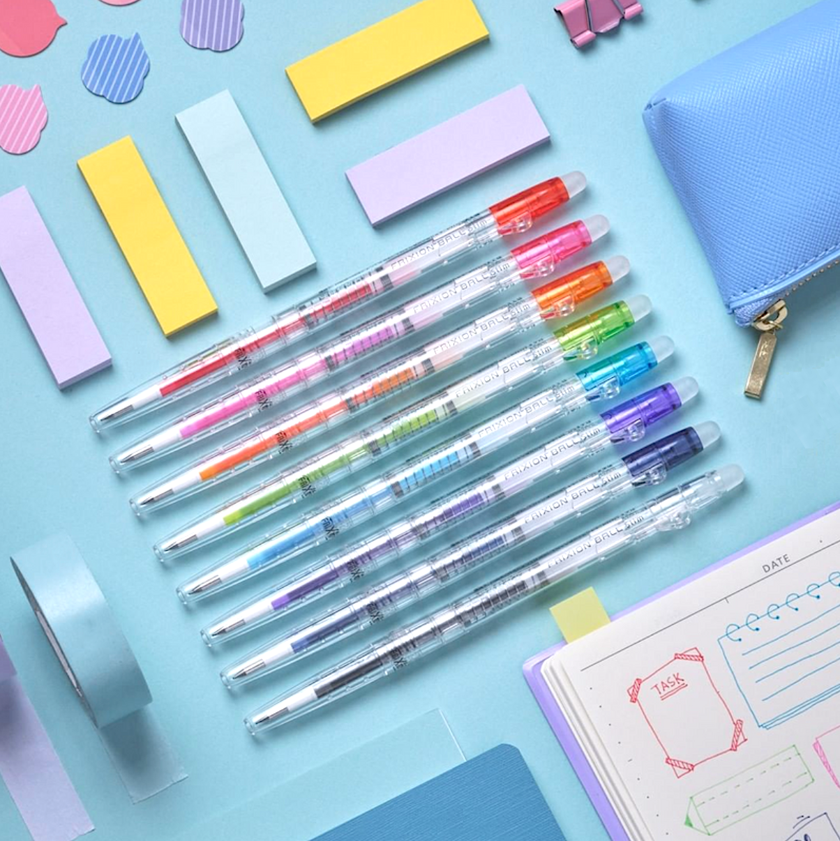 Pilot Frixion Ball Slim Gel Pen - Non-color Series