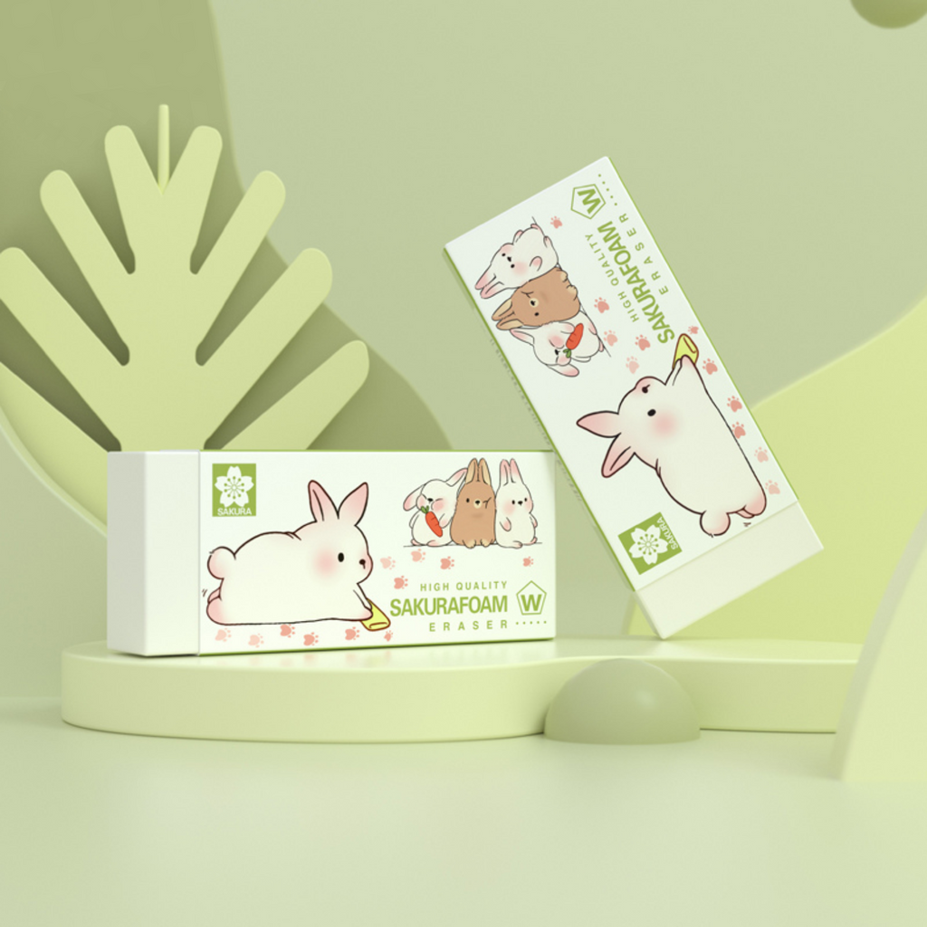 Sakura Foam Eraser - Animal Series