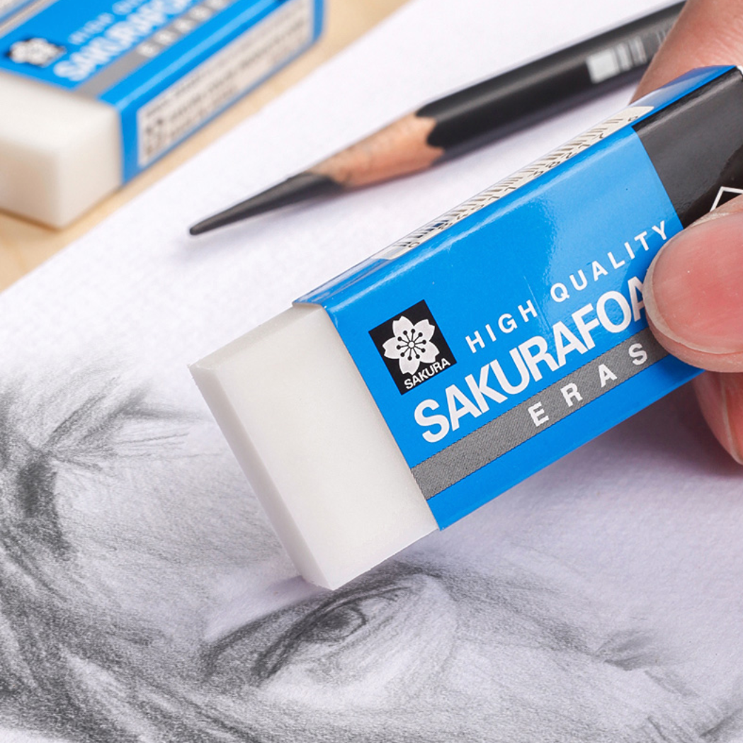 Sakura Foam Eraser
