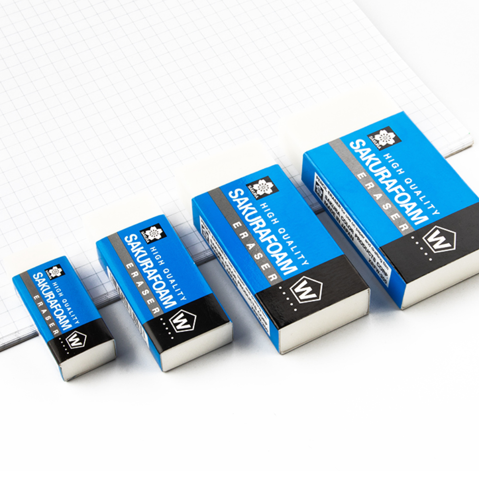 Sakura Foam Eraser